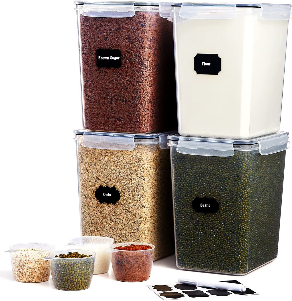 175oz 4PCS Airtight Food Storage Containers with Lids Y64309