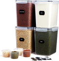 175oz 4PCS Airtight Food Storage Containers with Lids Y64309