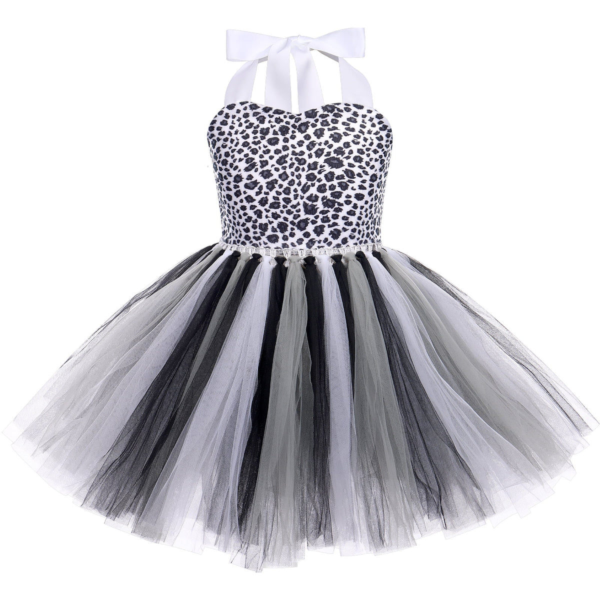 Kids Girls Giraffe Tutu Dress up Outfits with Headband Tails N474719