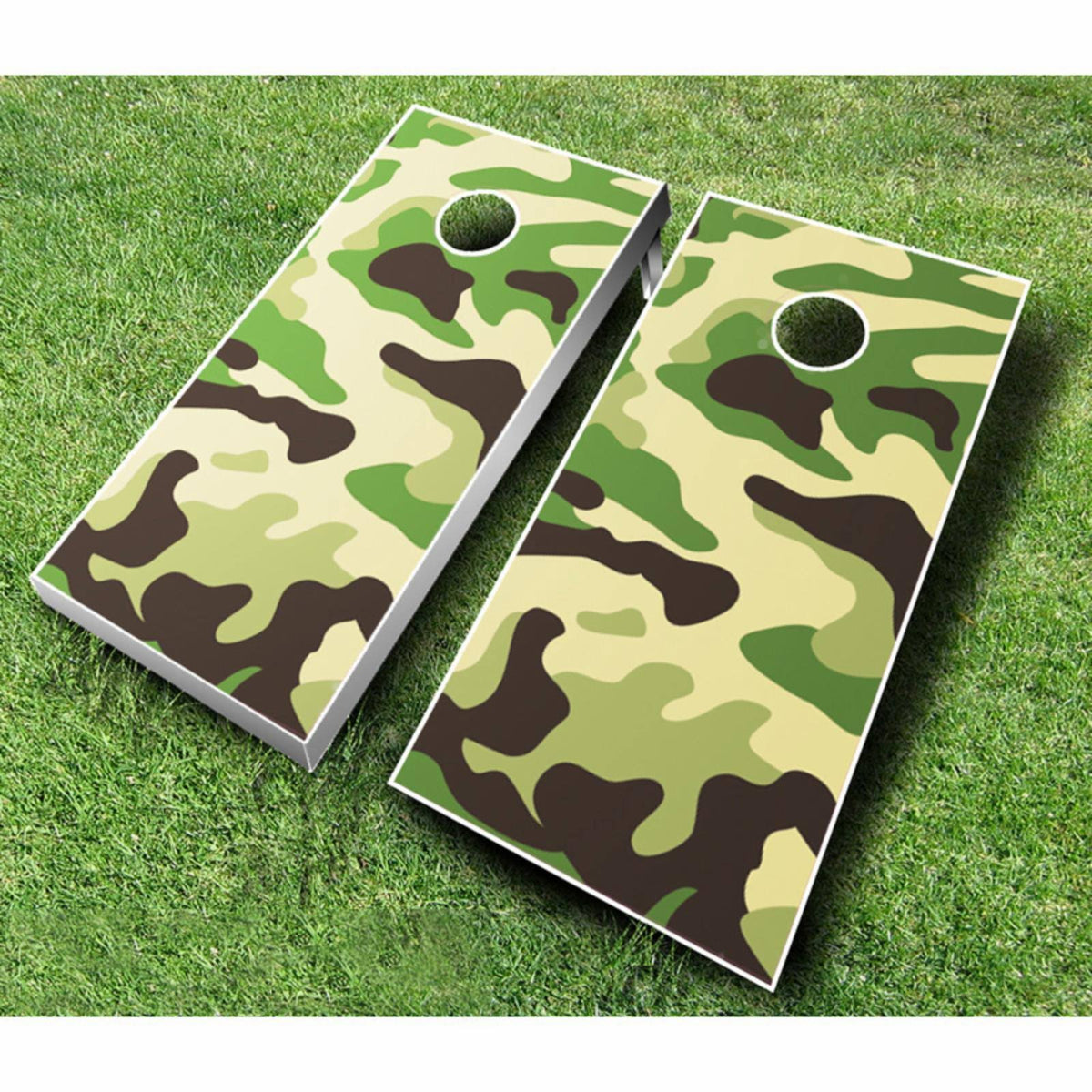 Yellow Grey Cornhole Set J230
