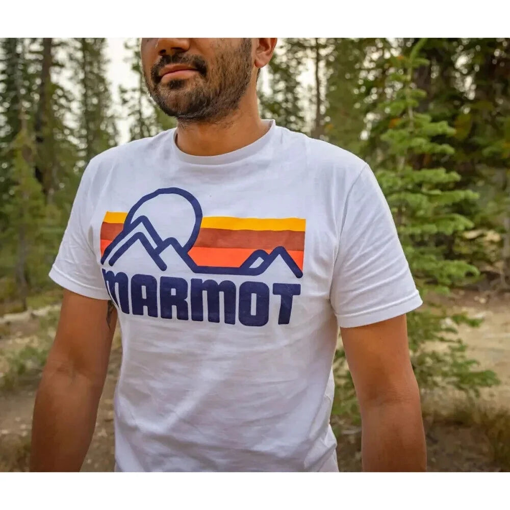 White Organic Cotton Short-Sleeve Graphic Tee N25943