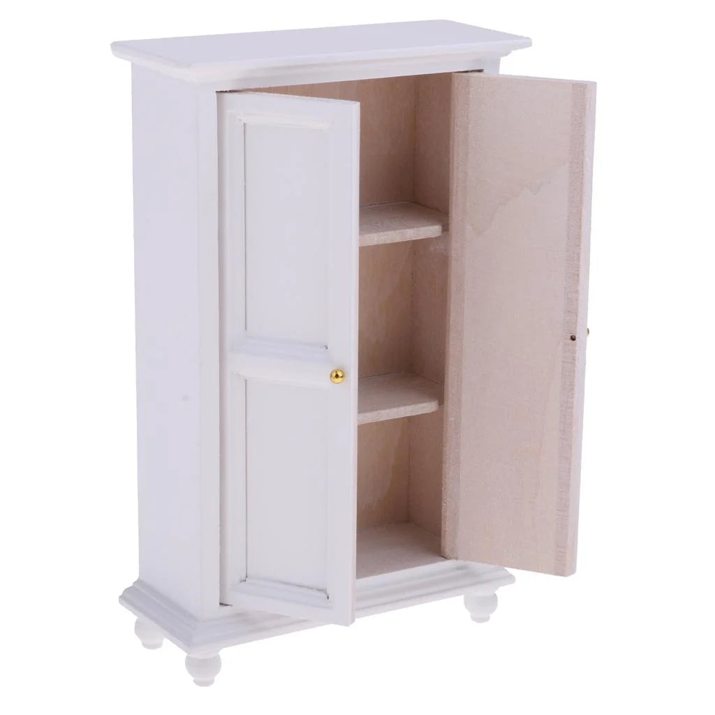 White Armoire Cupboard Cabinet B59026