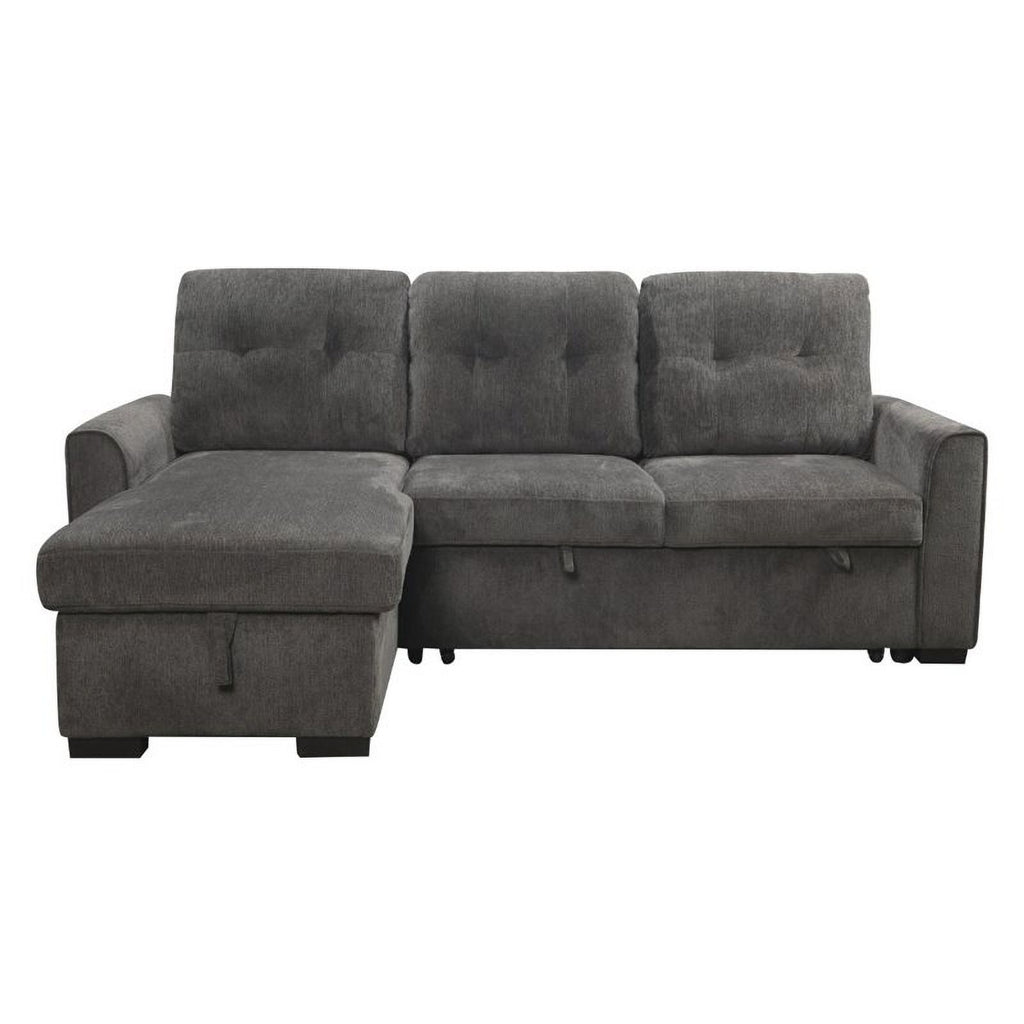 Dark Gray Reversible Sectional P75152