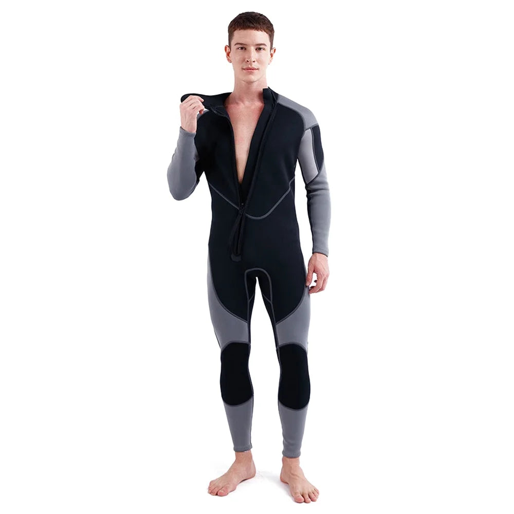 3mm Neoprene Front Zip Full Body Diving Suit H97421