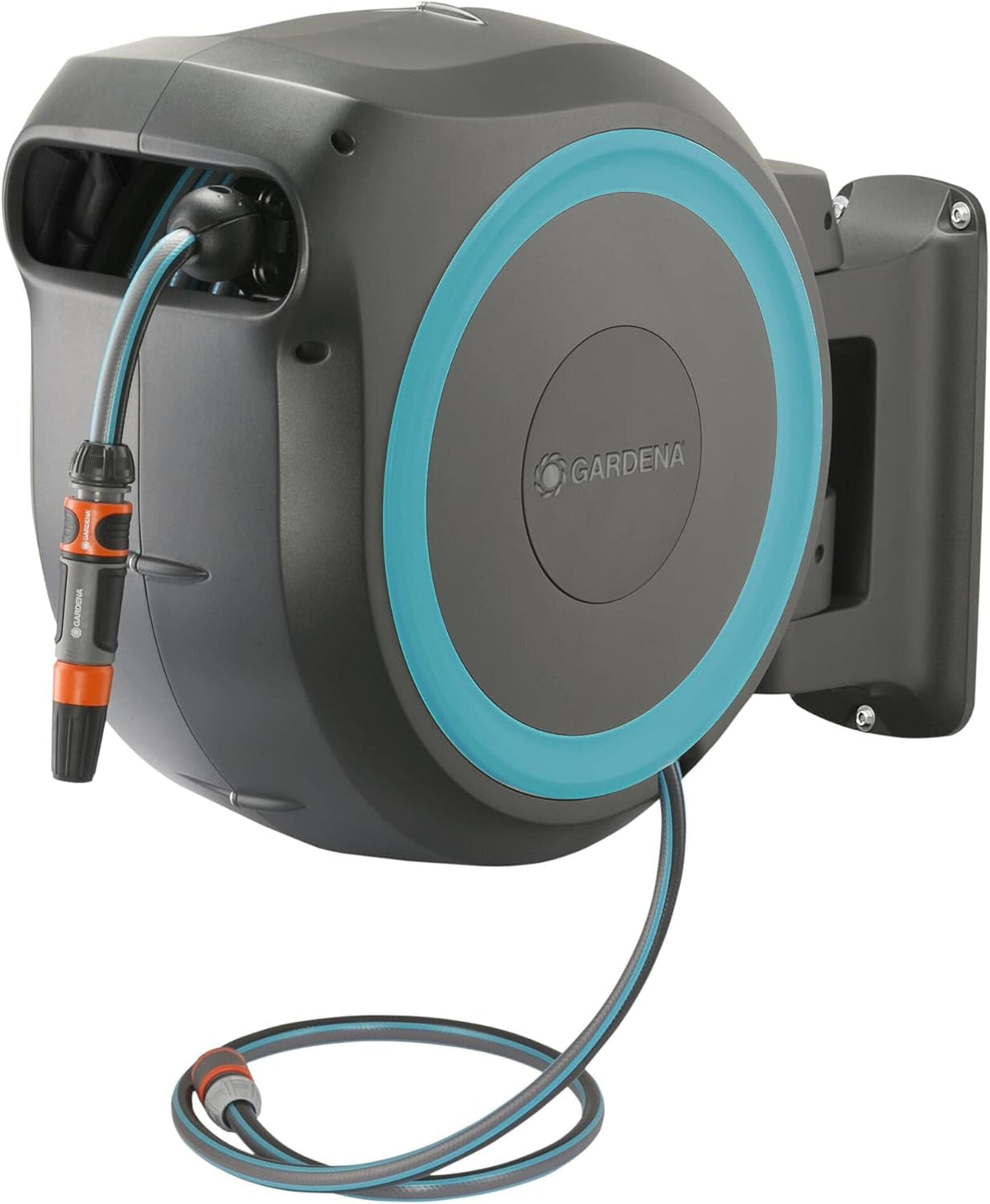 100 Foot Wall Mounted Retractable Reel with Hose Guide K542714