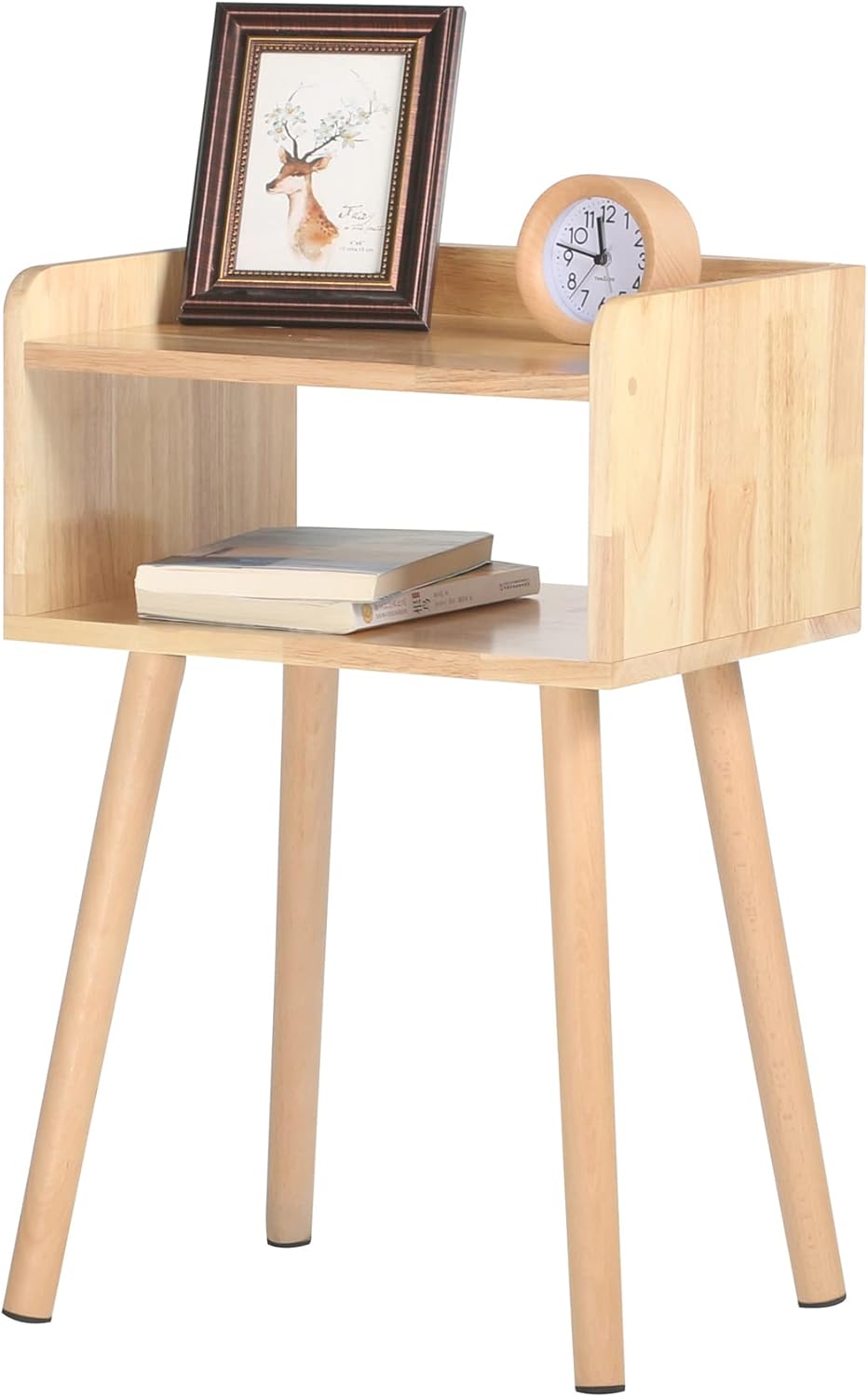 Solid Wood Night Stands Bedside Table Pack of 2 X740