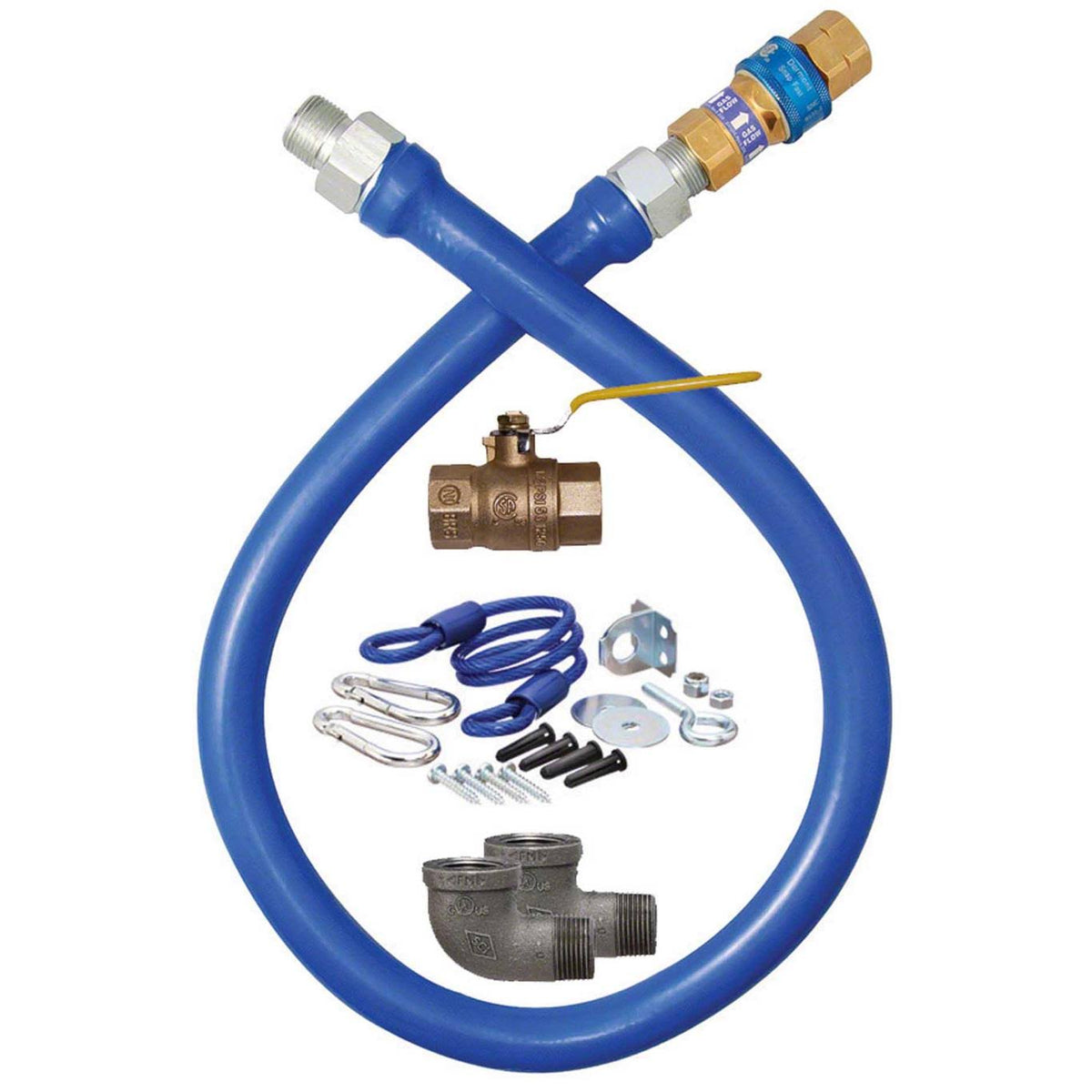 3/4 GAS Hose Connector Kit with Quick Disconnect J6959