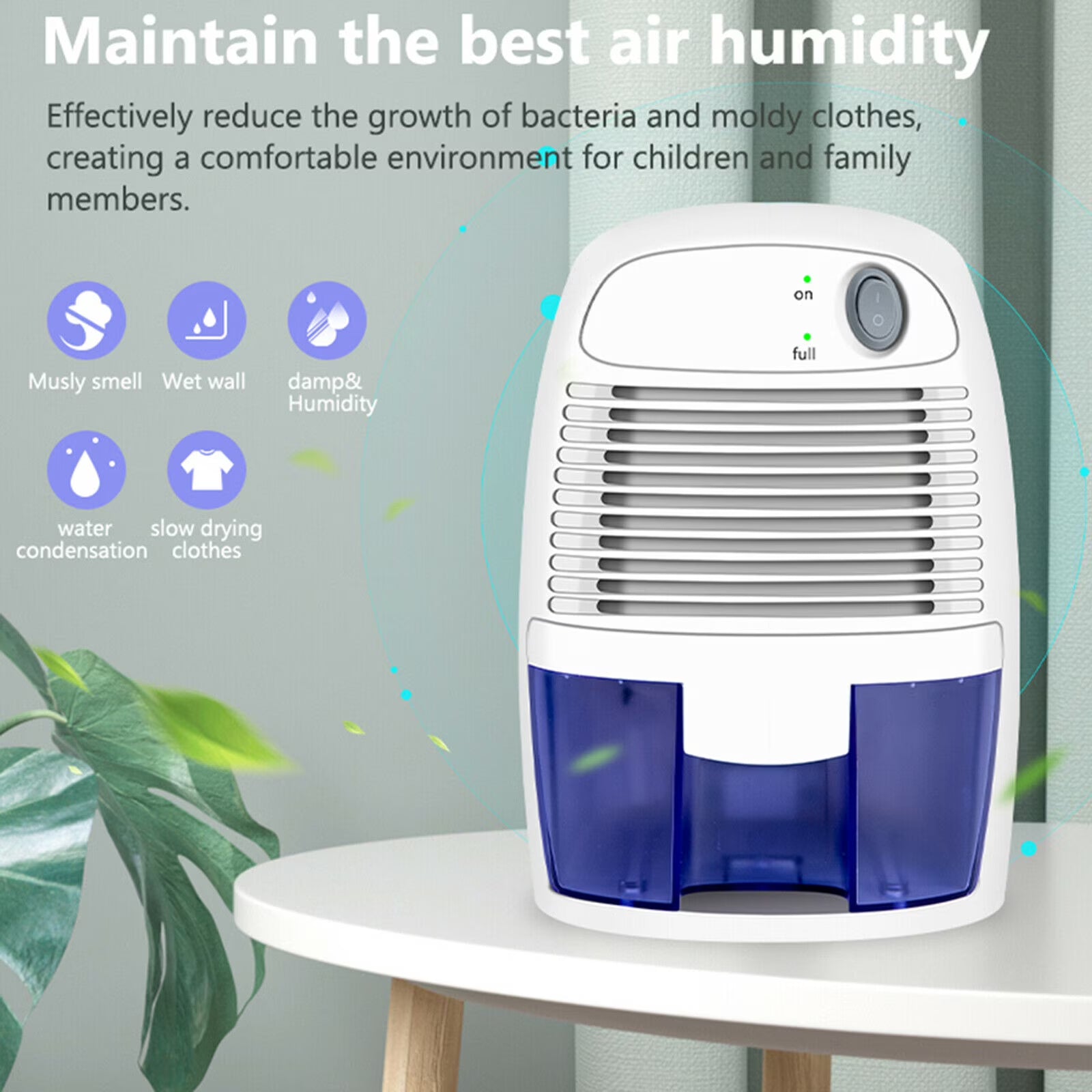 Compact Electric Dehumidifier M1509