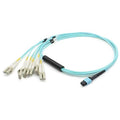 Aqua Fiber Optic Patch Cable 10 ft K20648