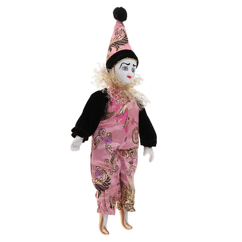 9 Inch Porcelain Doll Pink N5458