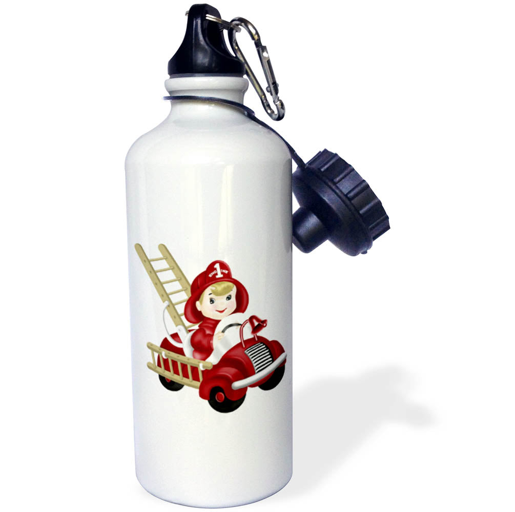 Straw Water Bottle, 21-ounce Y639673