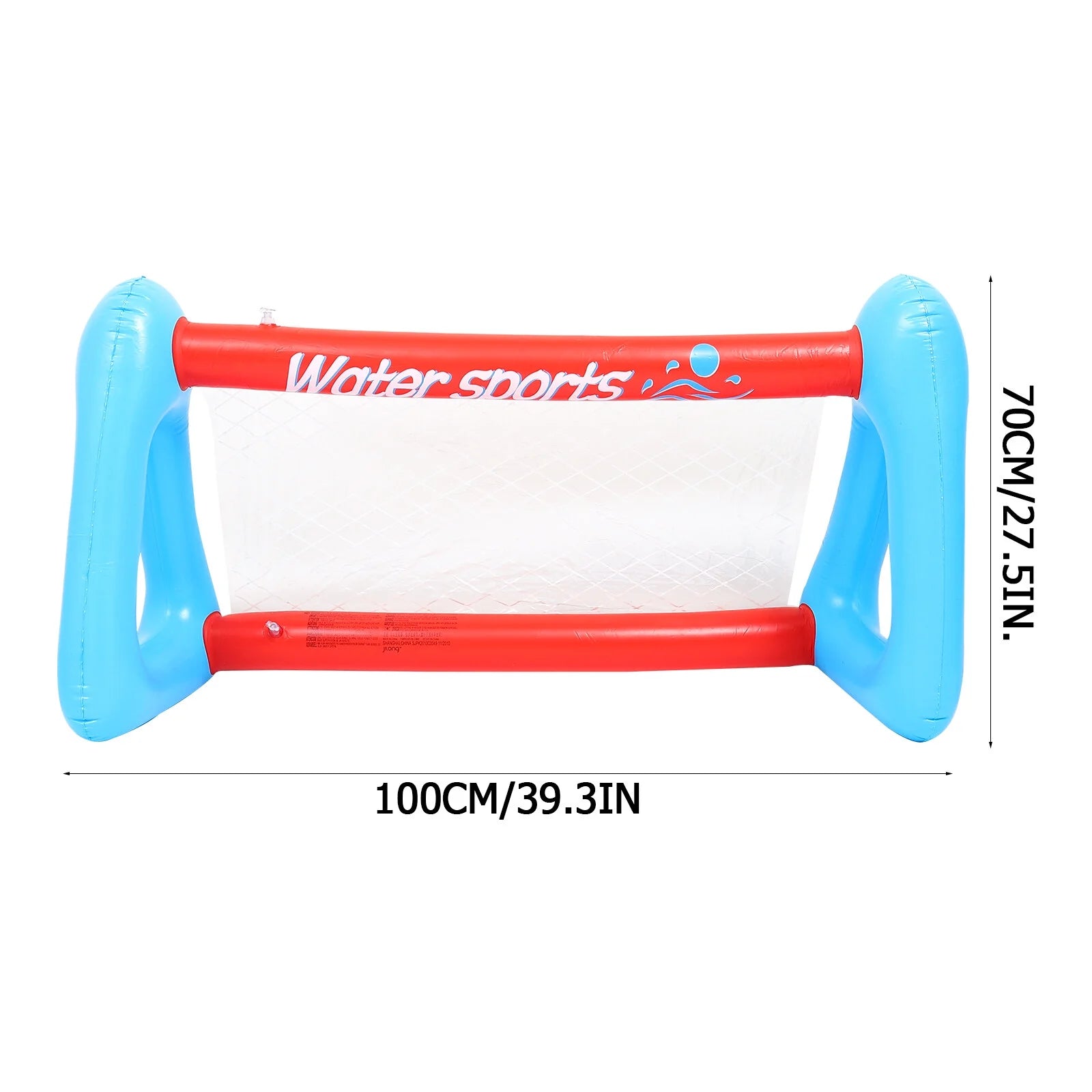 Inflatable Pool Float Set with Volleyball Net and Volleyballs L645737