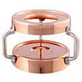 Copper Heater with Candle 12 cm L383906