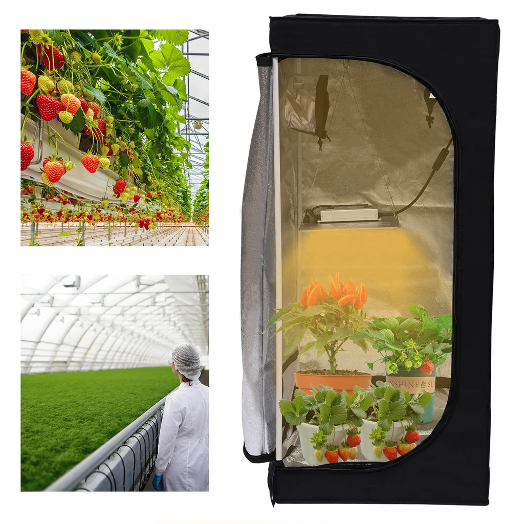 Grow Tent Kit with LED Grow Light and Ventilation Kit Z82144