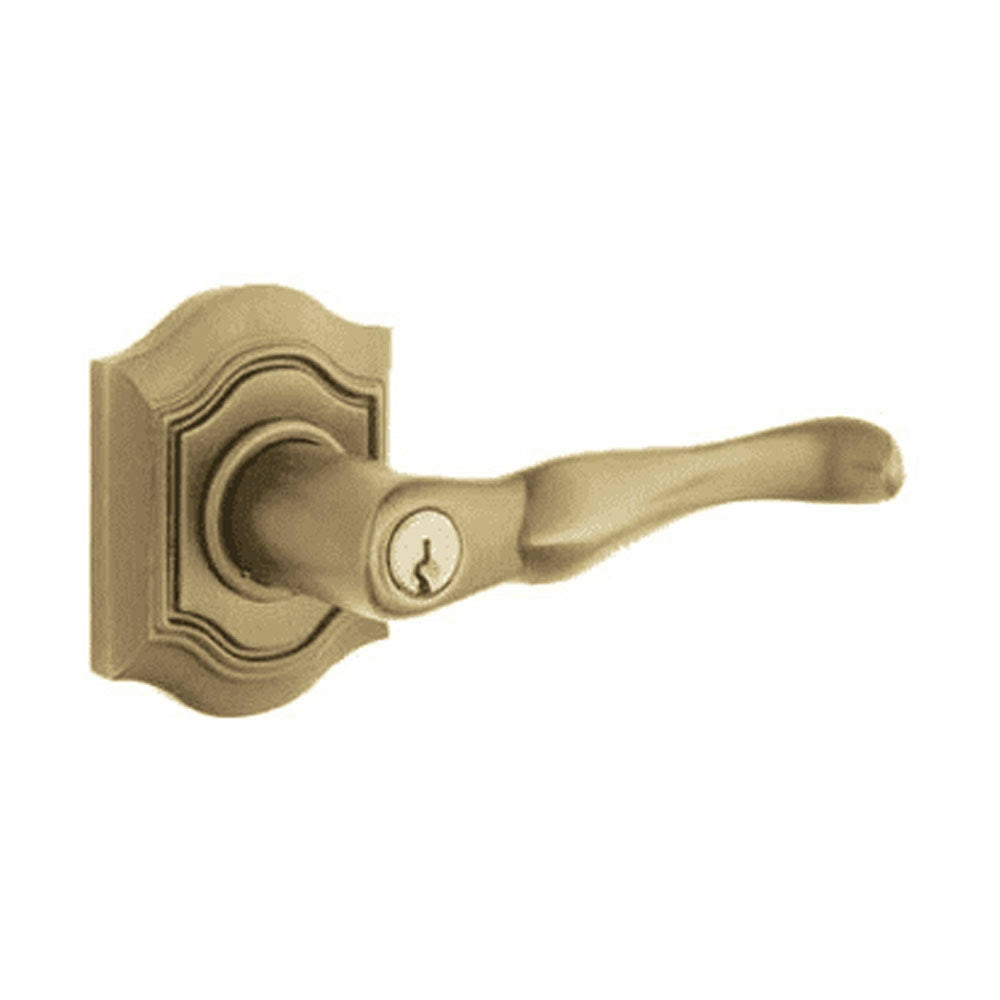 Vintage Brass RH Keyed Entry Lever A71826
