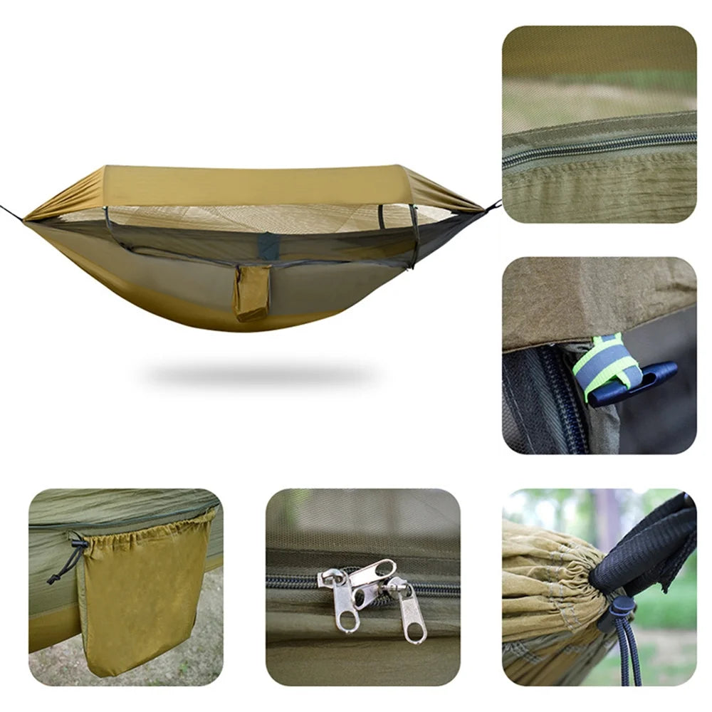 Waterproof Camping Hammock with Mosquito Net Y902