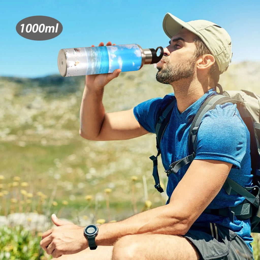 Insulated Stainless Steel Water Bottle with Straw Lid, 20 oz O80256