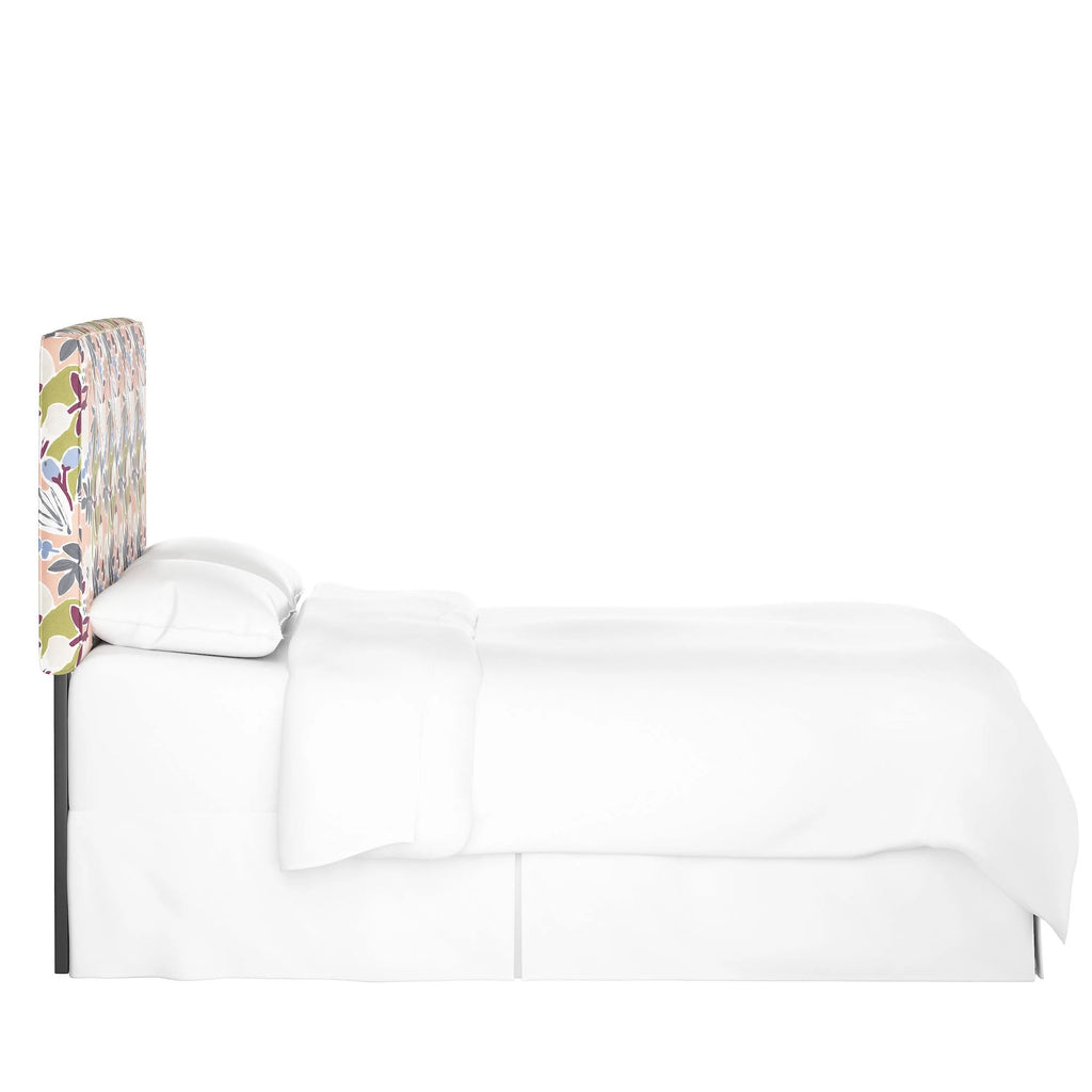 California King Headboard Peach Floral Z63930