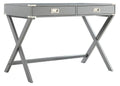 Gray X-Base Campaign Desk K36269