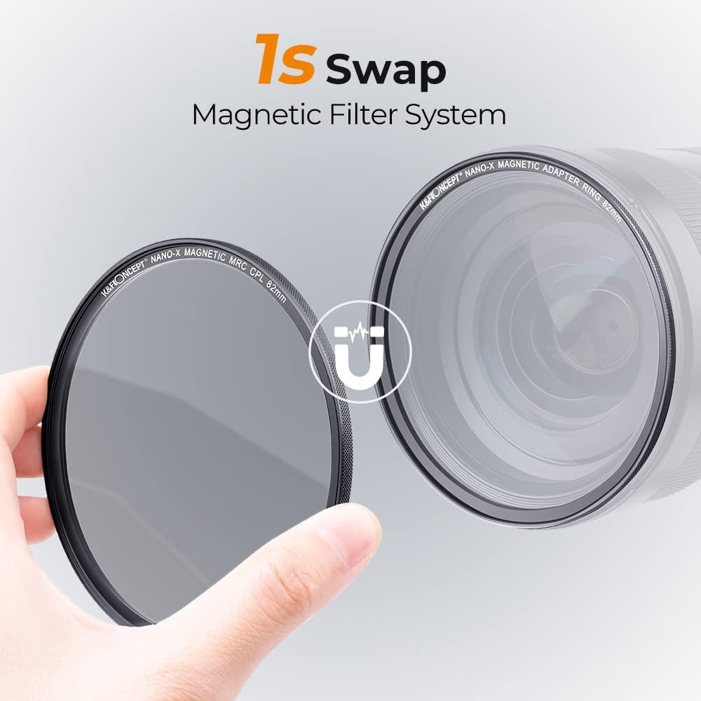 55mm Magnetic ND64 Lens Filter Pack of 2 M3332