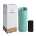 4x22 Flameless Pillar Wax Candle H720