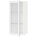 White Glass Wall Cabinet I1733