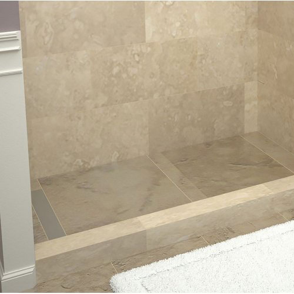 Nickel Rectangular Shower Base K306053