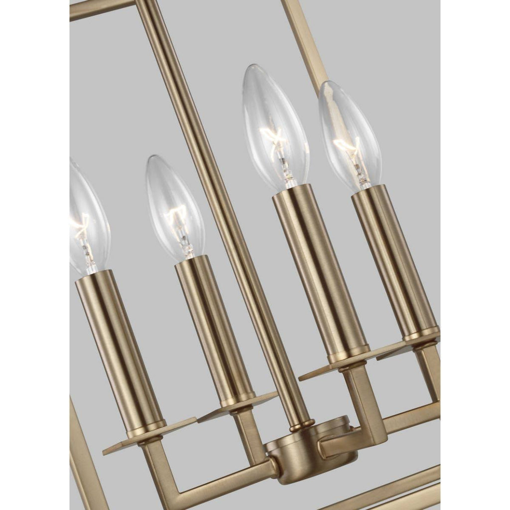 Four Light Hall / Foyer Satin Bronze P2541