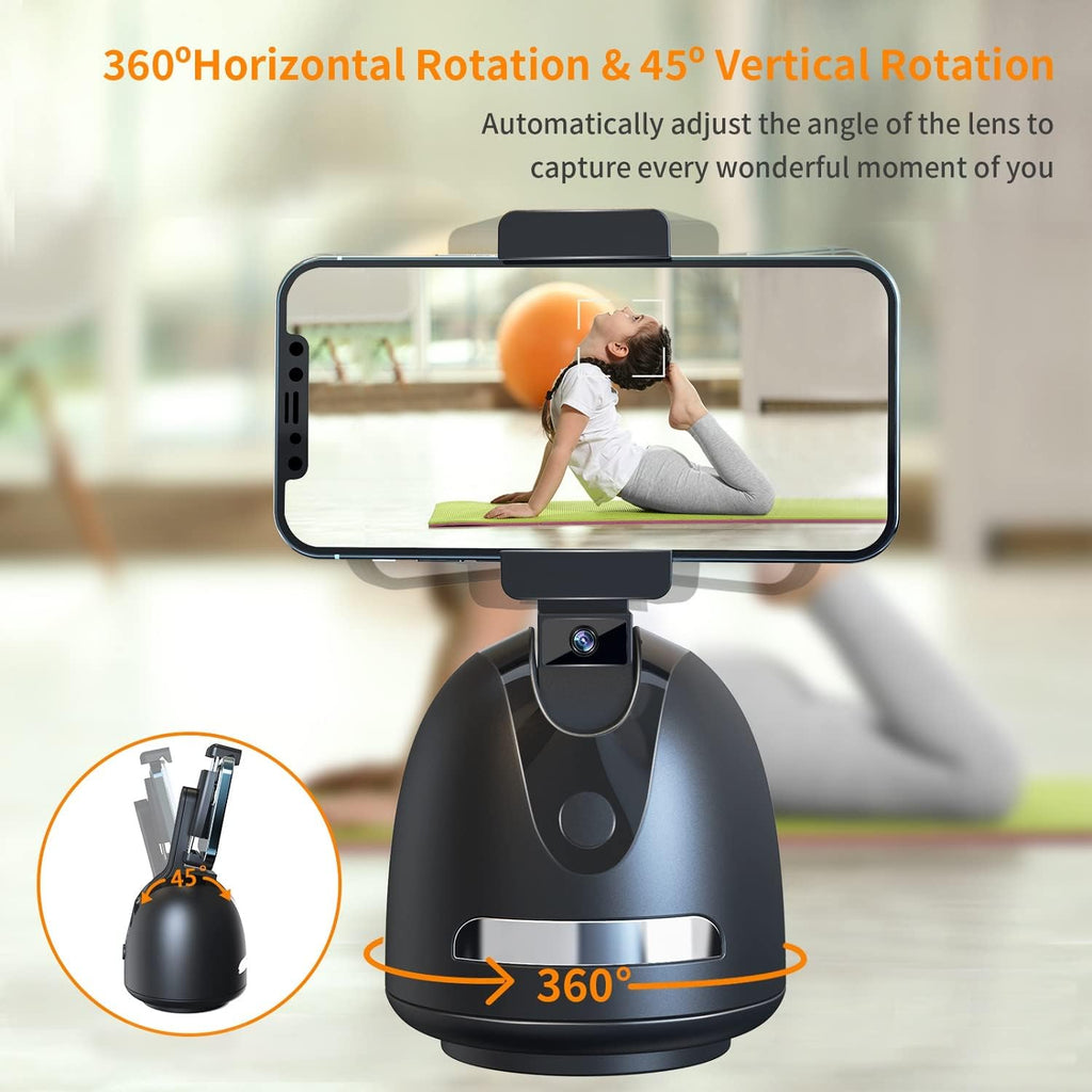 AI Smart Tracking Phone Holder with Built-in Battery P43281