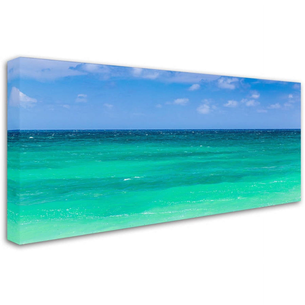 Green Hawaiian Sea Canvas Art V18283