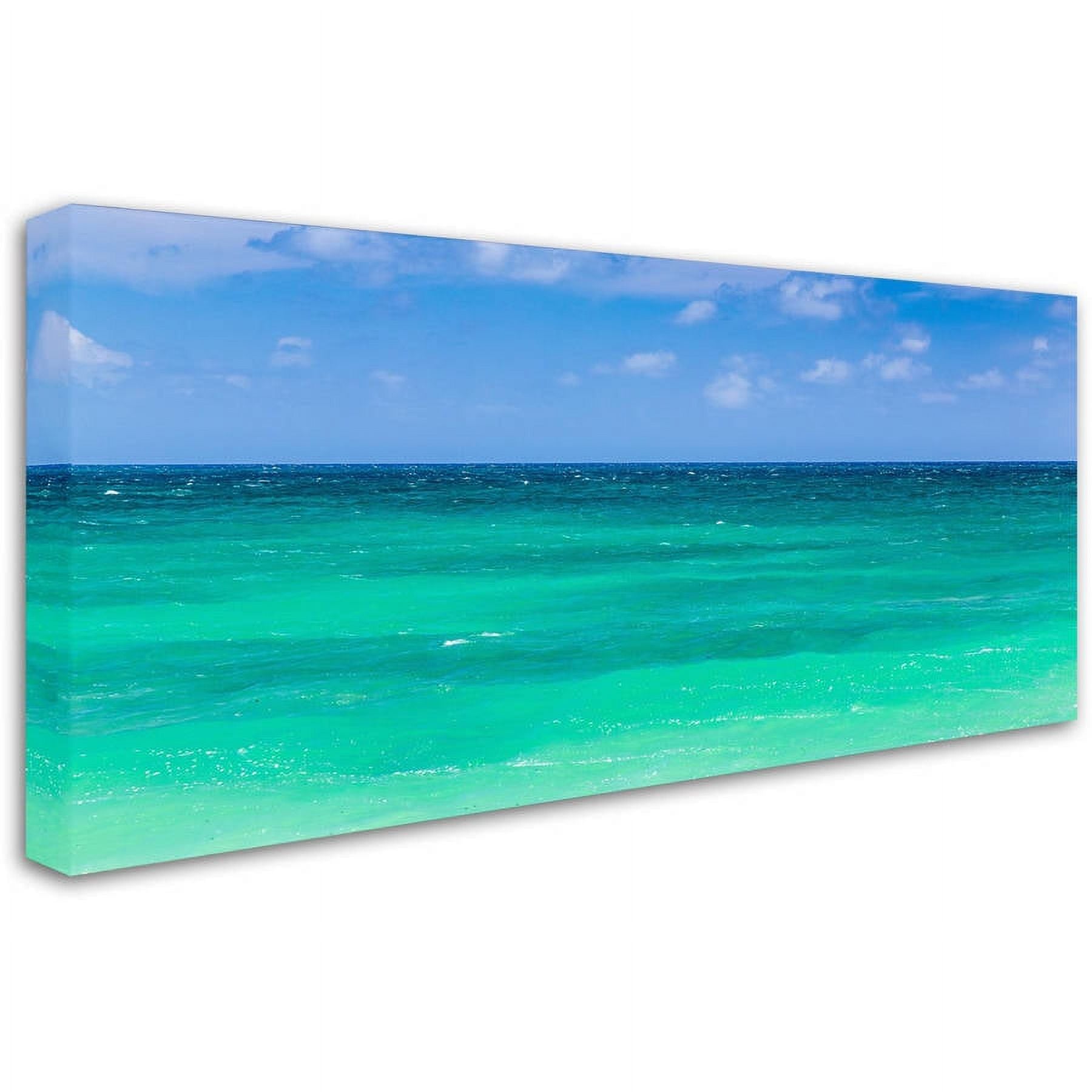 Green Hawaiian Sea Canvas Art V18283