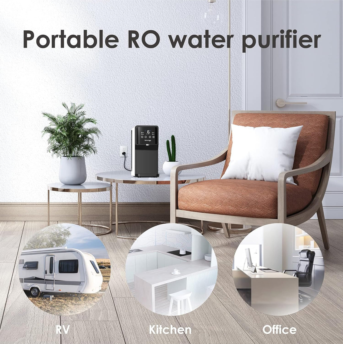 Countertop Reverse Osmosis Water System, 4-Stage RO Filter L430