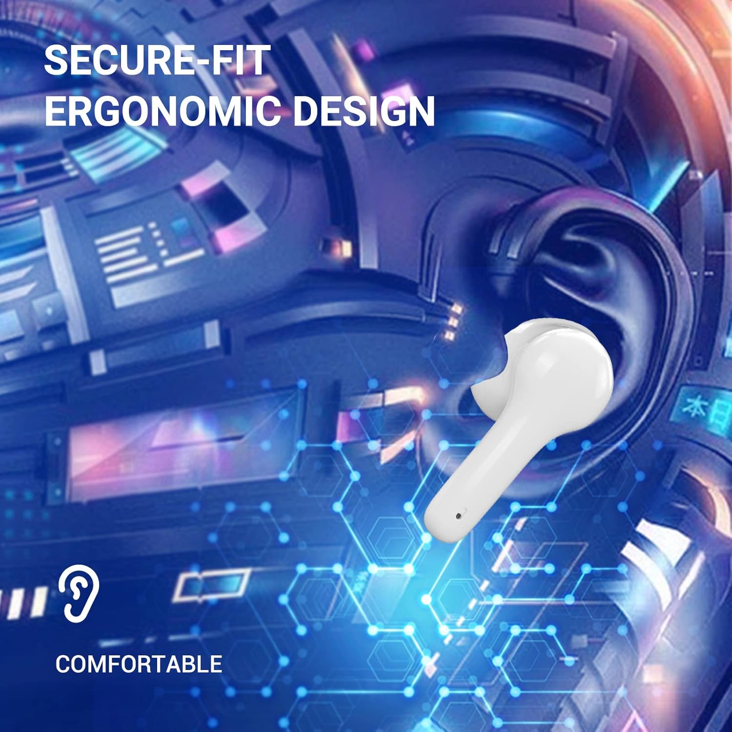 71 Language Instant Voice Translator Earbuds with Bluetooth R842004