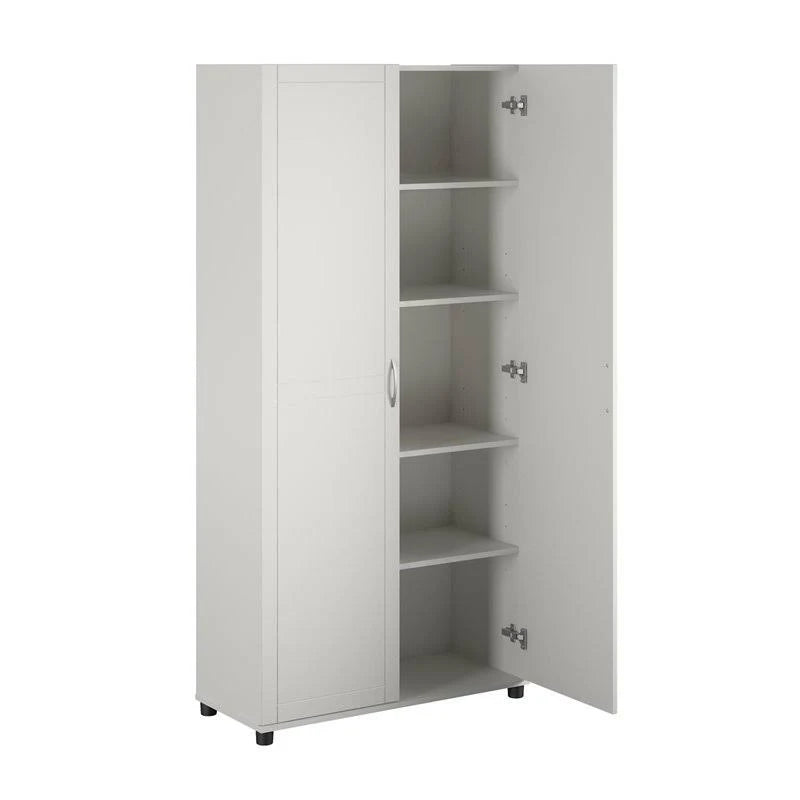 White Utility Storage Cabinet O2302