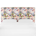 California King Headboard Peach Floral Z63930