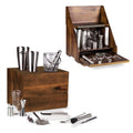 Brown Detroit Lions Madison Tabletop Bar A142840