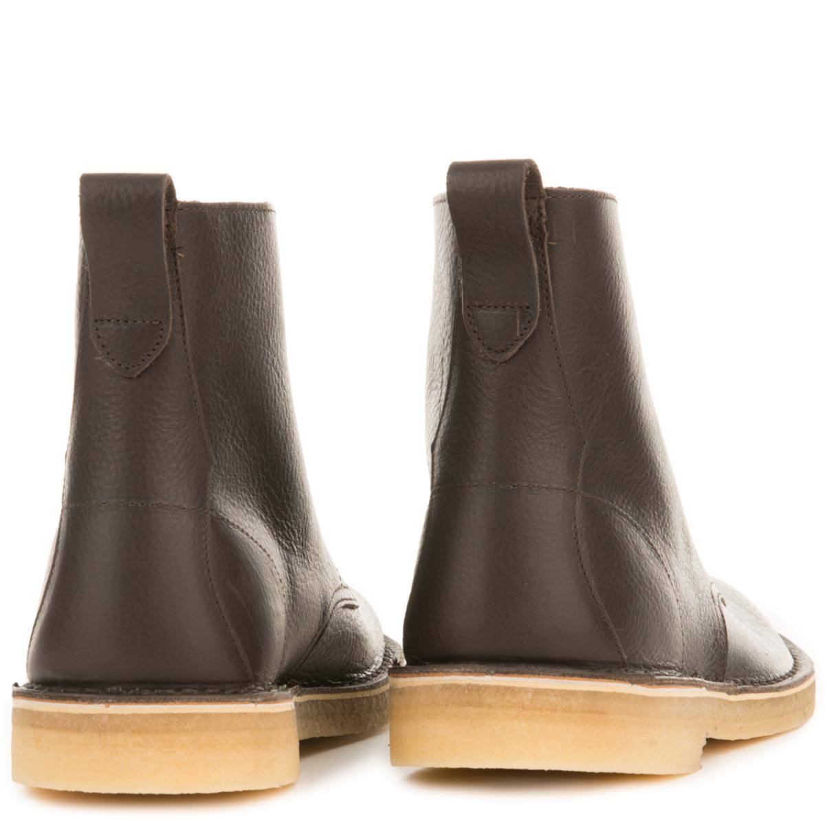 Charcoal Leather Desert Boots R68514