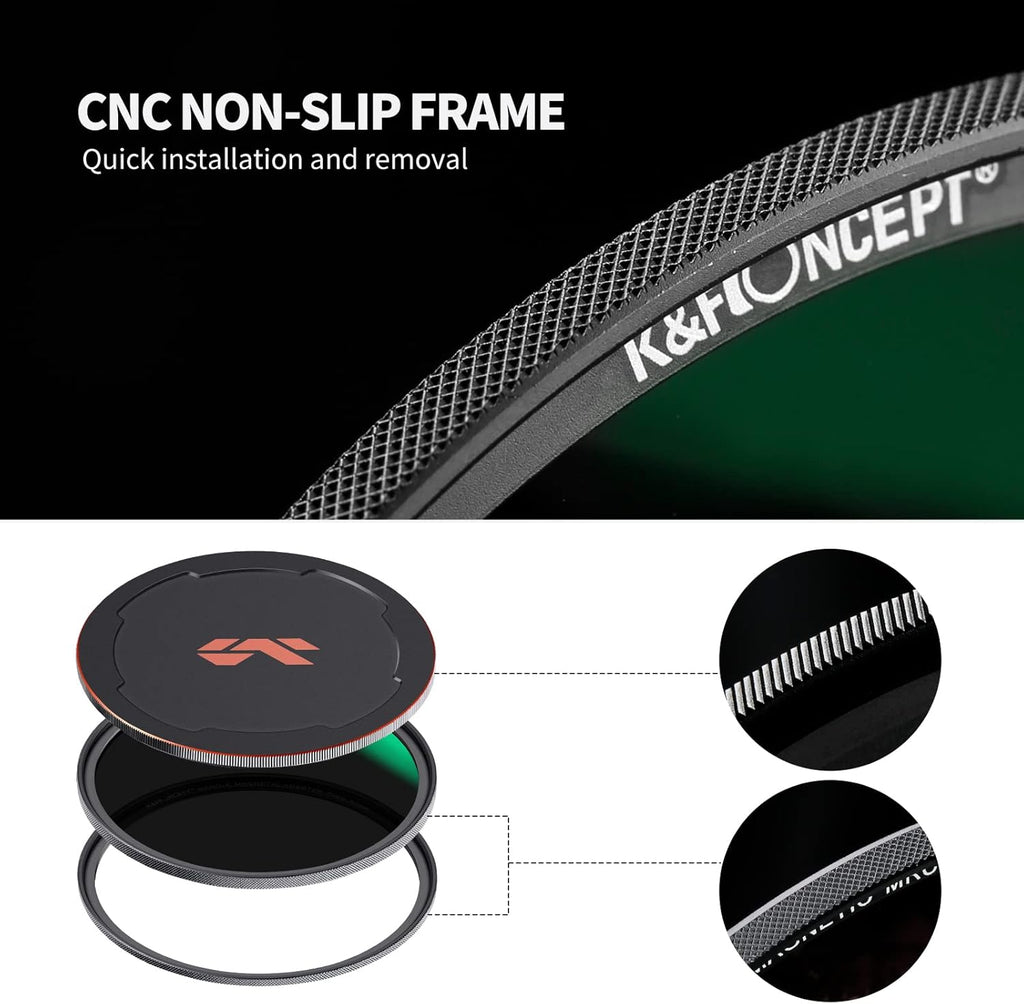 55mm Magnetic ND64 Lens Filter Pack of 2 M3332