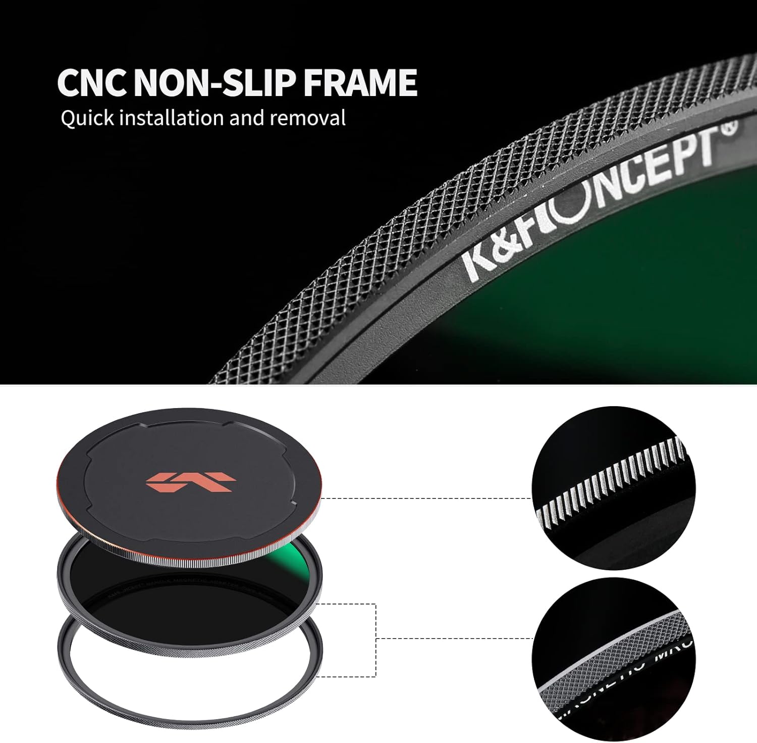55mm Magnetic ND64 Lens Filter Pack of 2 M3332