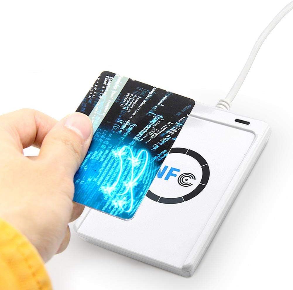 NFC RFID Contactless Smart Card Reader Writer with USB and 5X IC Card T65468