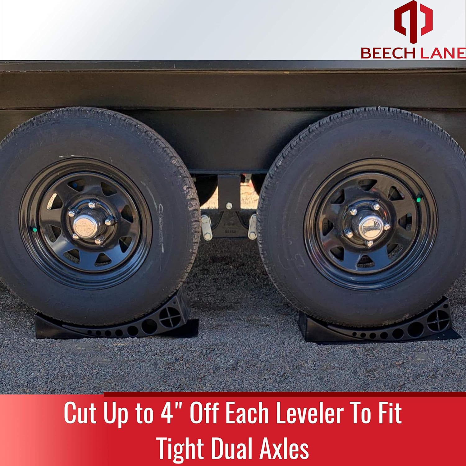Camper Leveler 1 Pack with Curved Leveler, Chock, and Rubber Grip Mat O793