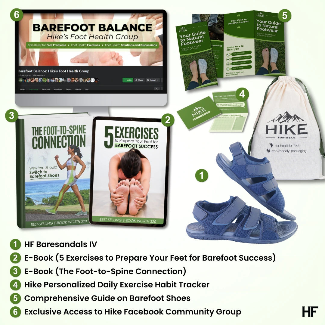 Ergonomic Barefoot Sandals K732