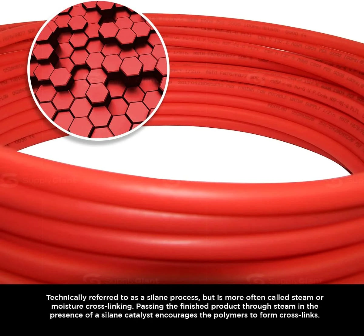 3/4 In. X 500 Feet Red PEX Tubing S481