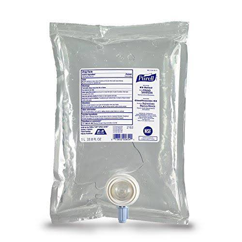 Advanced NXT Instant Hand Sanitizer Refill with Aloe, 1000ml Refill (Case of 8) H560
