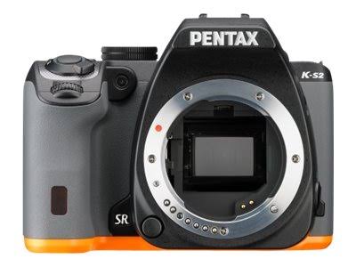 Black/Orange DSLR Camera with 18-50mm & 50-200mm Lenses N6865