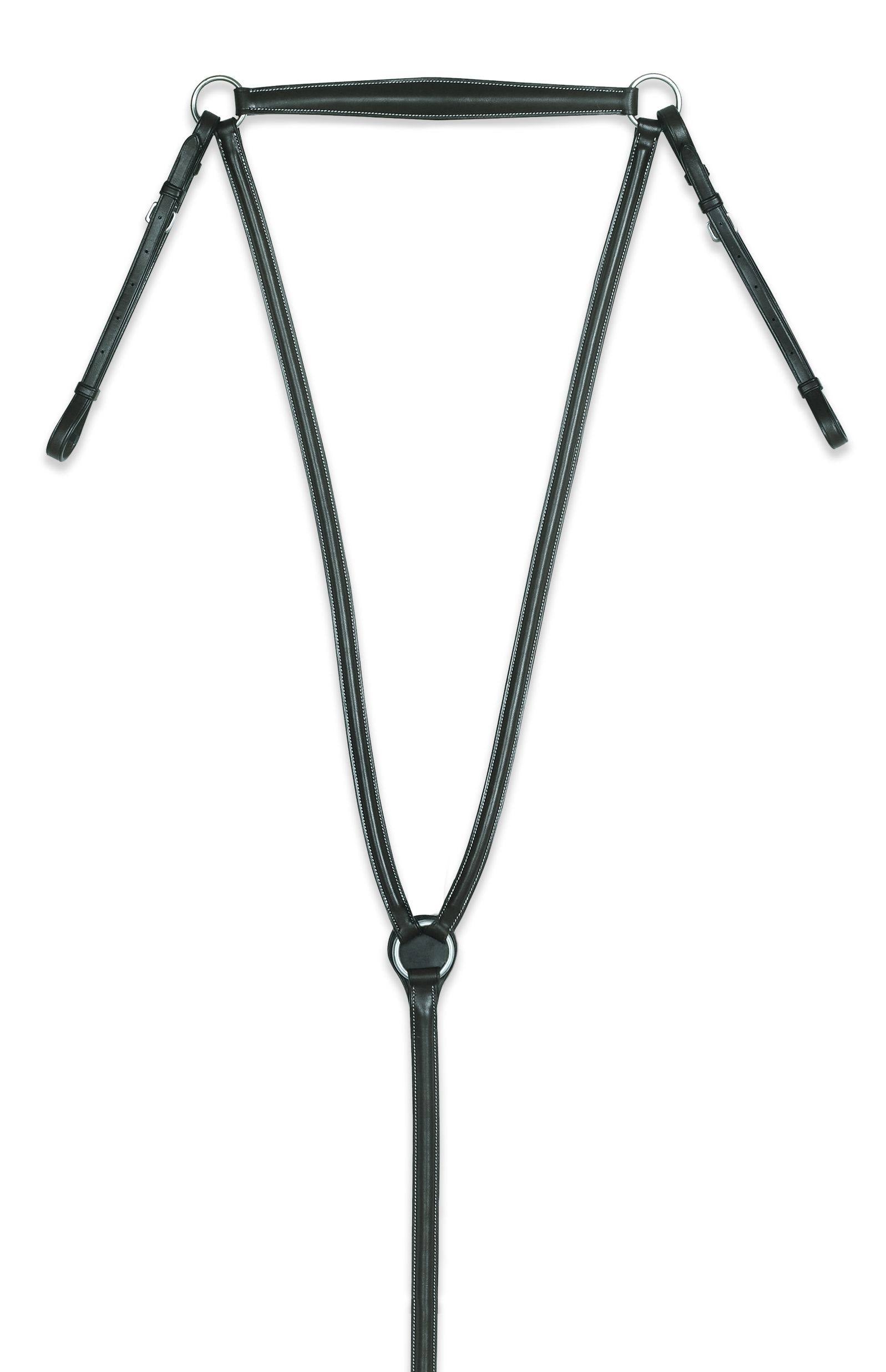 Black Plain Raised Breastplate F40153