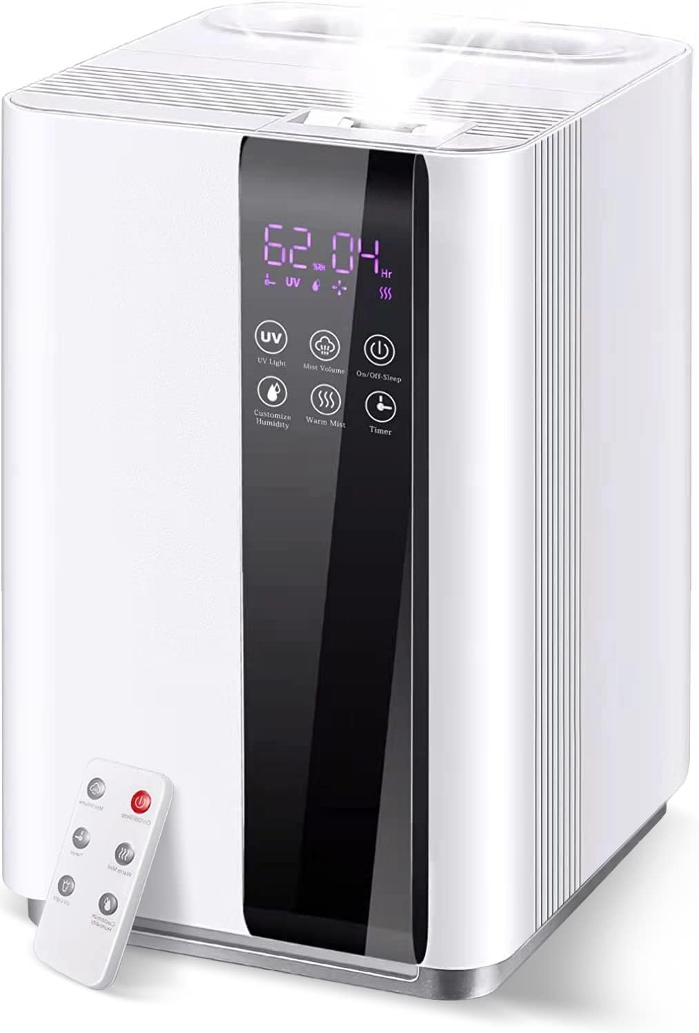 5L Cool and Warm Mist Top Fill Humidifier (White) P442