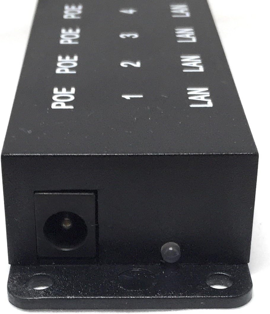 8 Port Passive PoE Injector with 48V 60W Power Supply H8774