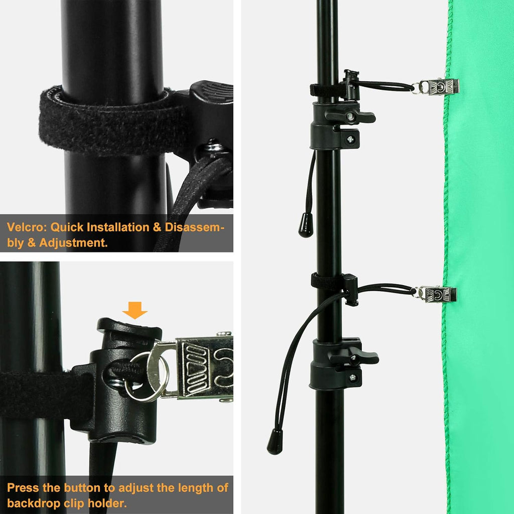 Adjustable Background Support Stand with Carry Bag N723048