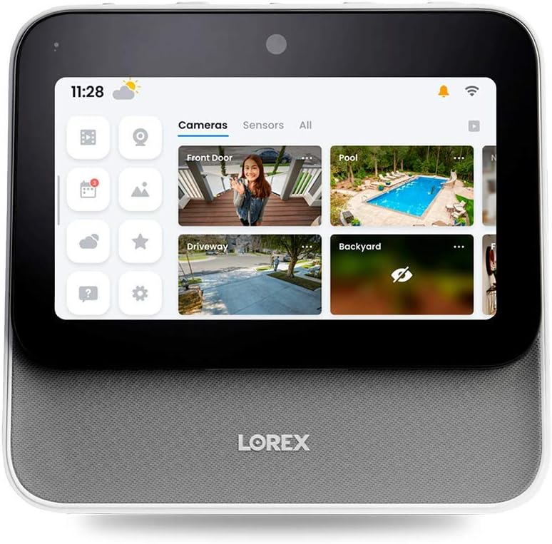 Smart Home Security Center (64GB) with 2 x 1080p HD Wi-Fi Cameras with Color Night Vision W915877